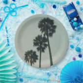 LAパームズノートブック ペーパープレート (パーティー)