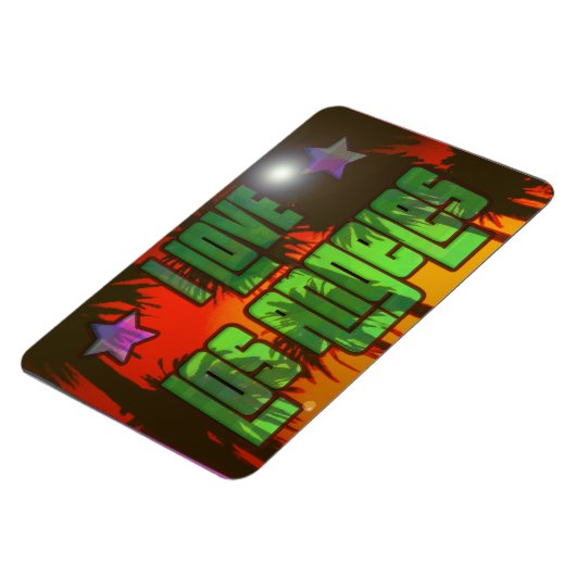 LAビューティフルバーンマグネット マグネット (左側)