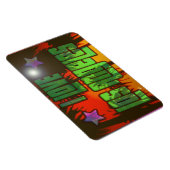 LAビューティフルバーンマグネット マグネット (右側)