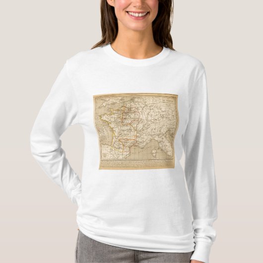 Laフランス1180年1108年 Tシャツ (正面)