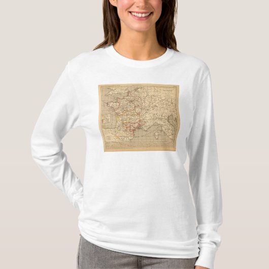 Laフランス1270年1223年 Tシャツ (正面)