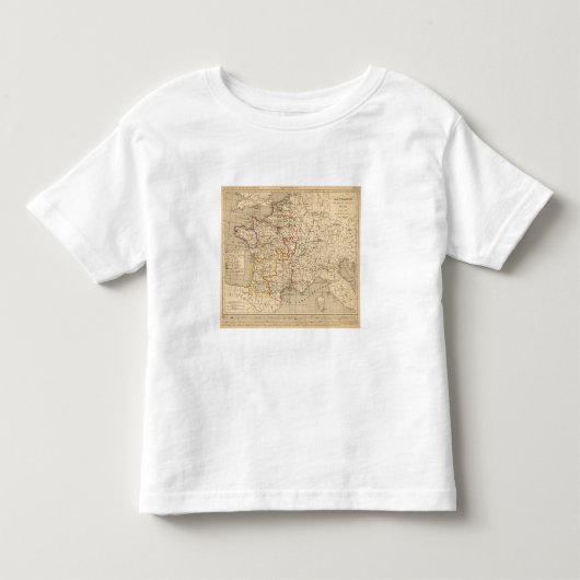 Laフランス1328年1270年 トドラーTシャツ (正面)