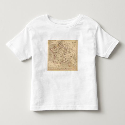 Laフランス1840年1814年 トドラーTシャツ (正面)