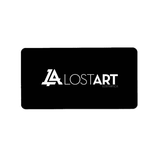 LAブラックラベル ラベル (正面)