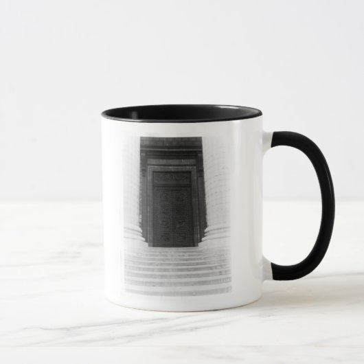Laマドリンのドアの眺め マグカップ (右)