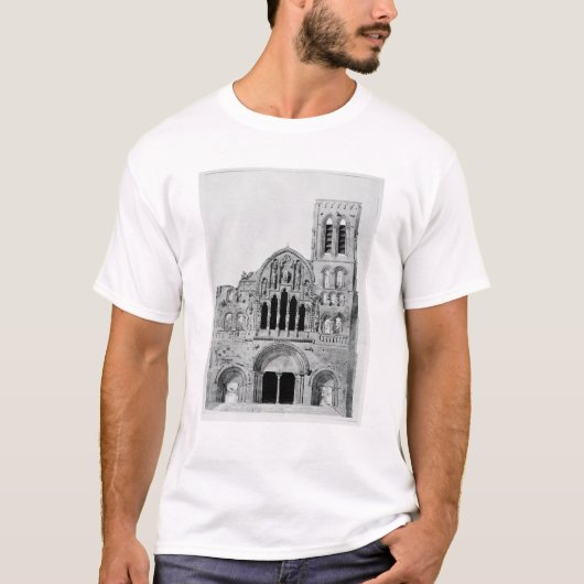 Laマドリンde Vezelayの正面 Tシャツ (正面)