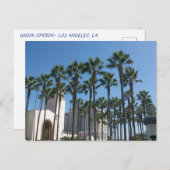 LAユニオン駅はがき ポストカード (正面/裏面)