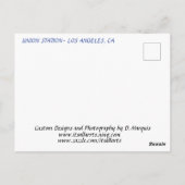 LAユニオン駅はがき ポストカード (裏面)