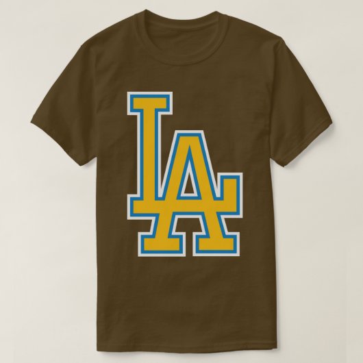 LAライトブルー Tシャツ (デザイン正面)