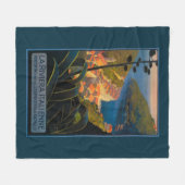 LaリビエラItalienne フリースブランケット (正面(横))