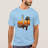 LAロサンゼルスハンドサインTシャツ Tシャツ (正面)