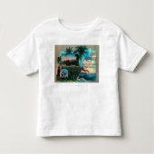 LA及び絵のような近辺 トドラーTシャツ (正面)