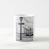 La小さいPont、パリフランス コーヒーマグカップ (中央)