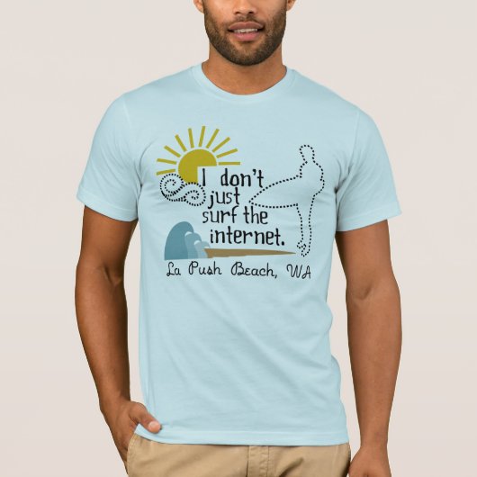 La押しのビーチ Tシャツ (正面)