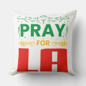 LA用祈・ロサンゼルス用祈りの言葉 クッション (正面)