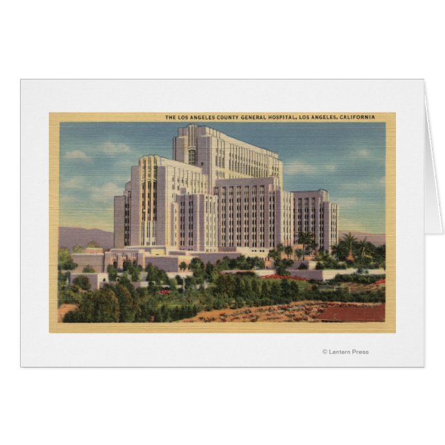 LA郡総合病院 (正面横)