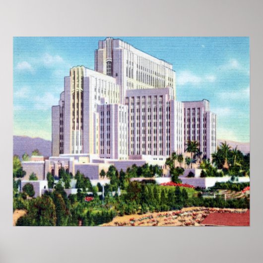 LA郡総合病院 ポスター (正面)