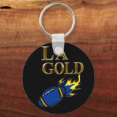 LA金ゴールド キーホルダー (正面)