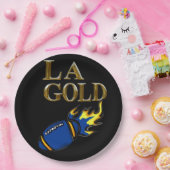 LA金ゴールド ペーパープレート (パーティー)