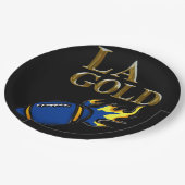 LA金ゴールド ペーパープレート (アングル)