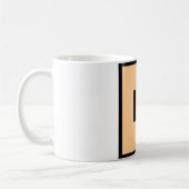 La – ラム化学周期表記号 コーヒーマグカップ (左)