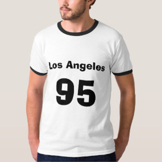 LA 95 フロント・バック リンガーTシャツ Tシャツ