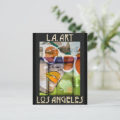 LA Art2はがき ポストカード (スタンド正面)