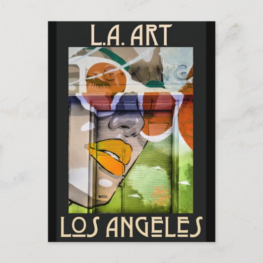 LA Art2はがき ポストカード (正面)