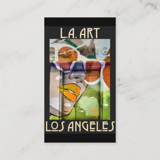 LA Art2名刺 名刺 (裏面)