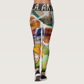 LA Art2女子レギンス レギンス (裏面)