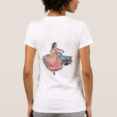 la bailarina y su coche tシャツ (裏面)
