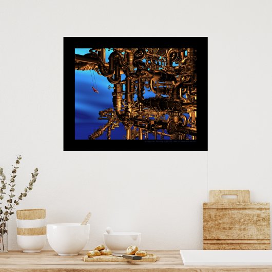 La balançoire - The swing ポスター (キッチン)