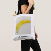 La banane トートバッグ (クローズアップ)