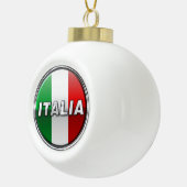 La Bandiera -イタリアンな旗 セラミックボールオーナメント (右)
