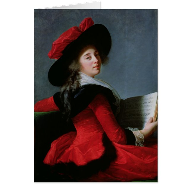 La Baronne de Crussol 1785年 (正面)