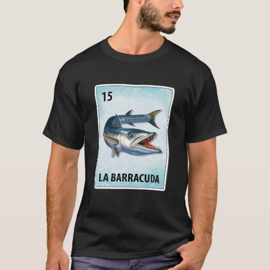 La BarracudaメキシカンバルーダカードTシャツ Tシャツ (正面)