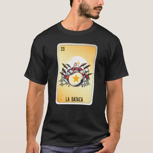 La Bataca Mexican Slang Lottery Bingo Cards   Tシャツ (正面)