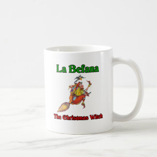 La Befanaクリスマスの魔法使い。 コーヒーマグカップ