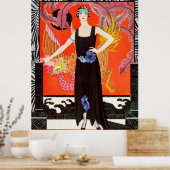 La Belle Dame Sans Merci - G Barbier ポスター (キッチン)