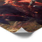 La Belle Damme Sans Merci print ポスター (角)