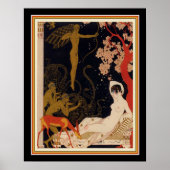 「La Belle Helene」 1922アールデコ16 x 20 ポスター (正面)