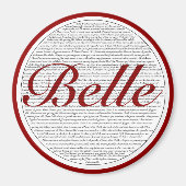 La Belle Magnet マグネット (正面)