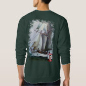 La Belle Poule スウェットシャツ (裏面)