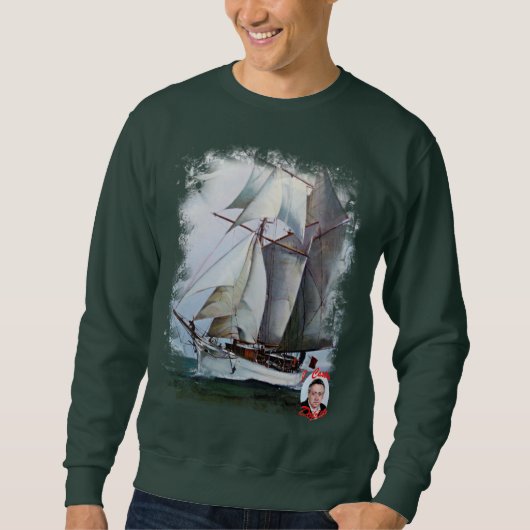 La Belle Poule スウェットシャツ (正面)