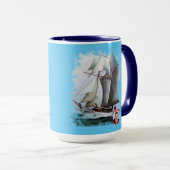 La Belle Poule マグカップ (正面右)