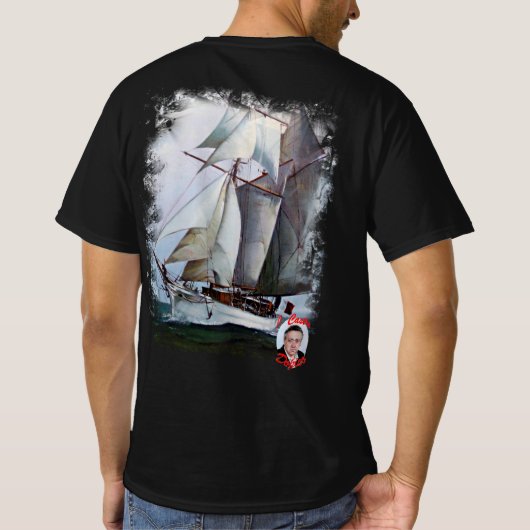 La Belle Poule Tシャツ (裏面)