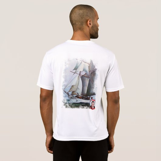 La Belle Poule Tシャツ (裏面フル)