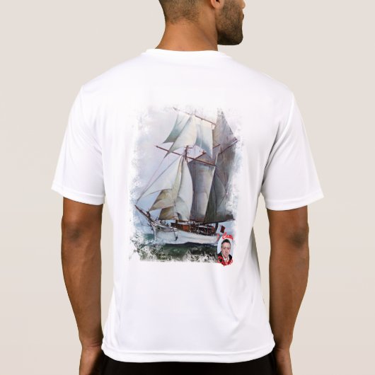 La Belle Poule Tシャツ (裏面)