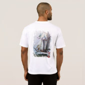 La Belle Poule Tシャツ (裏面フル)