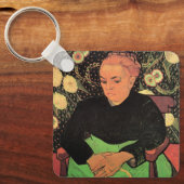 La Berceuse (Augustine Roulin)ビンセント・ヴァン・ゴッホ キーホルダー (正面)